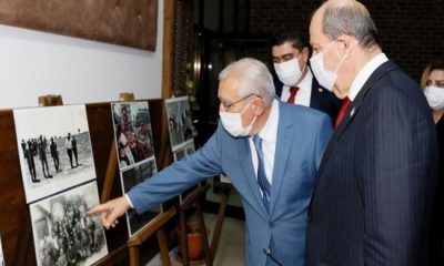 Cumhurbaşkanı Ersin Tatar, Doruk Vakfı’nın düzenlediği “Liderlerimiz” isimli fotoğraf sergisinin açılışını yaptı