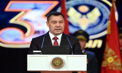 Выступление Президента Садыра Жапарова на мероприятии по случаю 30-й годовщины образования Вооруженных сил Кыргызстана