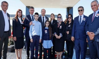 Cumhurbaşkanı Ersin Tatar, İrsen Küçük’ün ölümünün 4’üncü yıl dönümü dolayısıyla düzenlenen anma törenine katıldı