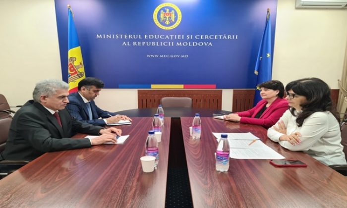 Meeting of the Ambassador of Tajikistan with the State Secretary of the Ministry of Education and Research of Moldova