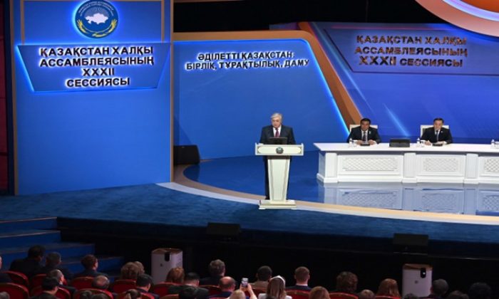 Глава государства принял участие в работе XXXII сессии Ассамблеи народа Казахстана «Справедливый Казахстан: единство, стабильность, развитие»