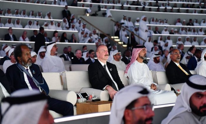 İlham Aliyev, Birleşik Arap Emirlikleri Ulusal Günü münasebetiyle Dubai’de düzenlenen etkinliğe katıldı