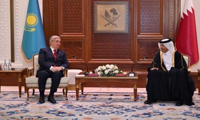 Cumhurbaşkanı, Katar Devleti Danışma Konseyi üyelerine hitap etti