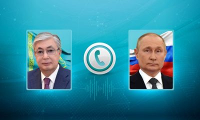 Kassym-Jomart Tokayev, Rusya Devlet Başkanı Vladimir Putin ile telefon görüşmesi yaptı