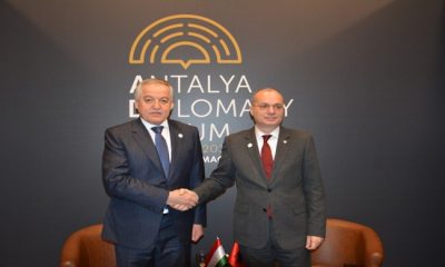 Tacikistan Dışişleri Bakanı’nın Arnavutluk Dışişleri Bakanı ile görüşmesi