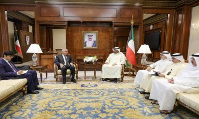 Meeting of Ambassador with Foreign Minister of the State of Kuwait