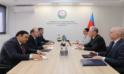 Meeting of the Ambassador with the Minister of Ecology and Natural Resources of Azerbaijan