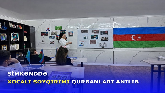 Şimkənddə Xocalı soyqırımı qurbanları anılıb